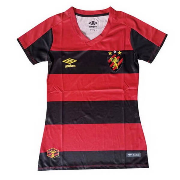 Tailandia Replicas Camiseta Recife 1ª Mujer 2019/20 Rojo Negro